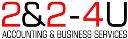 2&2 4U Business and accounting solutions logo